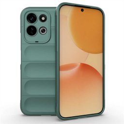 Подсилен силиконов гръб на ленти за Xiaomi Redmi 17 4G/5G - зелен