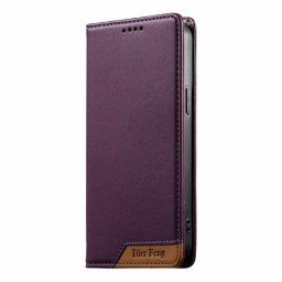 Калъф тип портмоне марка DIERFENG за Xiaomi Redmi 17 4G/5G - лилав