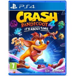 Игра Crash Bandicoot 4 It`s About Time PS4 Italian Cover