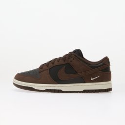 Сникърси Nike Dunk Low Suede Black/ Baroque Brown-Sail-Metallic Silver EUR 42.5
