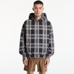 Суитшърт PLEASURES x Umbro Spine Plaid Hoodie Black L