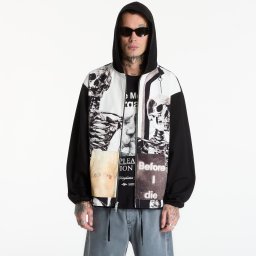 Суитшърт PLEASURES Good Time Zip Poncho Hoodie Black L