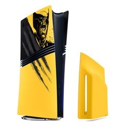 Панел за конзола Playstation 5 Pro, Marvel's Wolverine Limited Edition, жълт