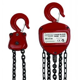 Верижна лебедка Raider RD-CB02, 2 t, верига 3 м