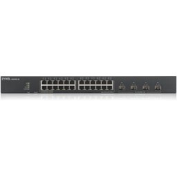 Комутатор ZyXEL XGS1935-28, 28 Port Lite-L3 Smart Managed Switch, 24x Gigabit Copper and 4x 10G SFP+, hybrid mode, standalone or