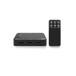 HDMI суич ACT AC7841, 5/1, 3D, 4K@60Hz, Черен