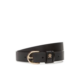 Tommy Hilfiger Колан Essential Effortless 2.5 Go AW0AW16836 Черен
