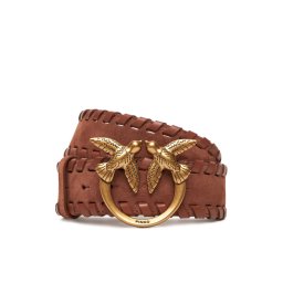 PINKO Колан Love Berry Weaving Belt H4 20252 PLT01 105461.A2QG Кафяв