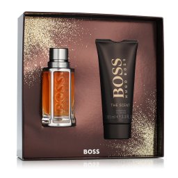 Boss Boss The Scent For Him EDT 50 ml + SG 100 ml M опция Cover with Golden Bottle