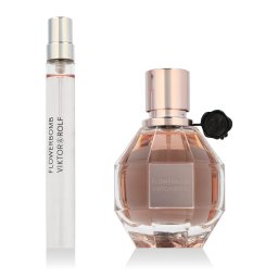 Viktor & Rolf Flowerbomb комплект за жени Eau de Parfum 50 ml + Парфюмна вода миниатюра 10 ml опция Pink Cover