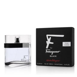 Ferragamo F by Ferragamo Black Eau de Toilette за мъже 100 ml опция Нова опаковка