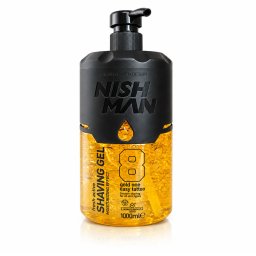NISH MAN Shaving Gel Gold One 8 1000 ml