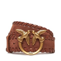 Колан PINKO Love Berry Weaving Belt H4 20252 PLT01 105461.A2QG Кафяв
