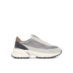 Calvin Klein Сникърси Hike Runner Lace Up Techmix YW0YW02030 Бежов