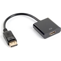 Адаптер Lanberg adapter display port (m) -> HDMI (f), 10cm cable