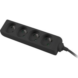 Разклонител Lanberg power strip 1m, 4 sockets,s for UPS system