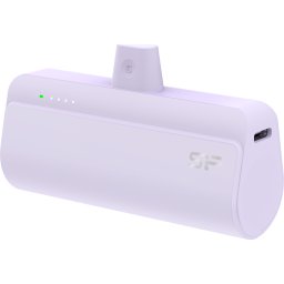 Външна батерия Silicon Power QD50 5000 mAh - Лилав