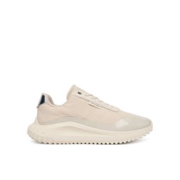Calvin Klein Сникърси Eva Runner Lace Up Mat Mix YW0YW02016 Бежов