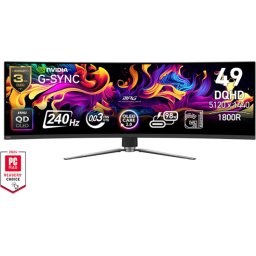Монитор MSI MPG 491CQPX QD-OLED - 49" DQHD 240Hz, Curved 1800R