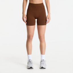 Къси панталони Nike Pro Seamless Dri-FIT High-Waisted 5 Biker Shorts Cacao Wow XL