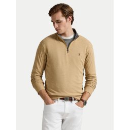 Polo Ralph Lauren Суитшърт 710812963063 Бежов Regular Fit