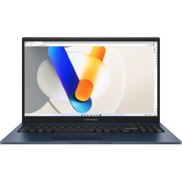 Лаптоп Asus Vivobook X1504VA-BQ2626 - Intel Core i3-1315U, 15.6" FHD, 16GB DDR4, 512GB SSD, Blue