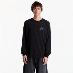 Тениска Horsefeathers Shank Ls T-Shirt Black XXL