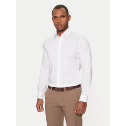 Guess Риза Sunset M1YH20 W7ZK1 Бял Slim Fit