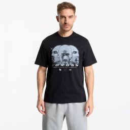 Тениска Jordan Sport Men's Dri-FIT Graphic T-Shirt Black/ Pure Platinum M