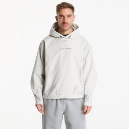 Суитшърт Nike Tech Men's Dri-FIT Shori Knit Pullover Hoodie Light Bone/ Black XXXL
