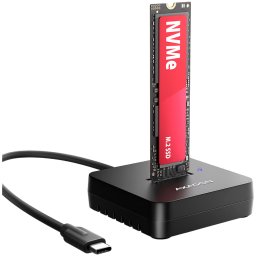 ADSA-M2C11L USB-C 10Gbps docking station for M.2 NVMe SSD