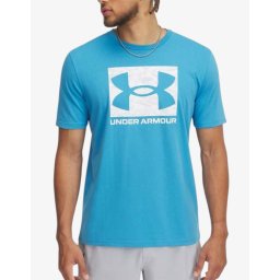 UNDER ARMOUR Abc Camo Boxed Logo Tee Blue