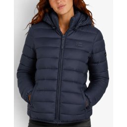 GEOGRAPHICAL NORWAY Atichoko Puffer Hoodie Jacket Navy