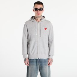 Суитшърт Comme des Garçons PLAY Sweatshirt Red Emblem Knit UNISEX Gray XS