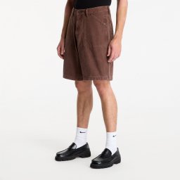 Къси панталони PLEASURES Ultra Work Shorts Brown 28