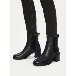 Clarks Боти Chamberly Top 26179551 Черен