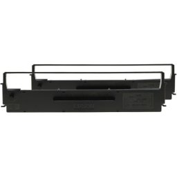 Консуматив Epson SIDM Black Ribbon Cartridge for LX-350/300+/300+II, Dualpack
