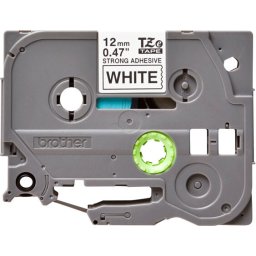 BROTHER P-Touch TZE-S231 black on white 12mm extra gluey