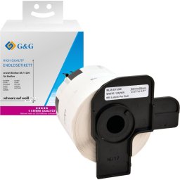 G&G Лента за етикетни принтери BROTHER ТИП QL DK-11209 - 29 x 62 mm x 800