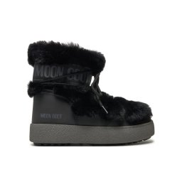 Moon Boot Апрески Ltrack Tube Faux-Fur 80D2450130 Черен