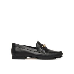 Tommy Hilfiger Лоуфъри Th Chain Leather Loafer FW0FW08956 Черен