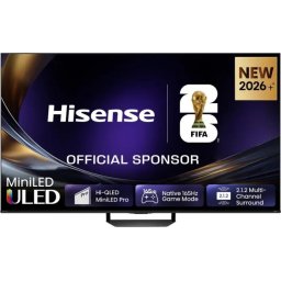 Телевизор Hisense 75"U7S Pro, 4K Ultra HD 3840x2160, ULED, FALD, Quantum Dot, 165Hz, IPS, HDR 10+, HLG, Dolby Vision IQ, Dolby A
