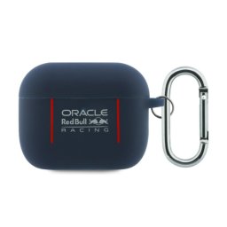 Оригинален силиконов калъф Red Bull Racing с карабинер за Apple AirPods Pro 3