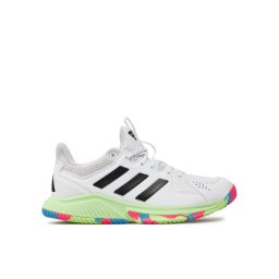 adidas Обувки за зала Court Flight IE0840 Бял