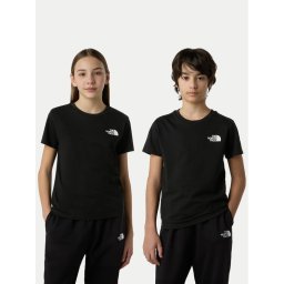 The North Face Тишърт Simple Dome NF0A87T4 Черен Regular Fit