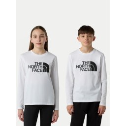 The North Face Блуза Easy NF0A89J2 Бял Regular Fit