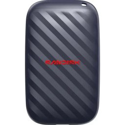 Преносим SSD диск Sandisk E10 1TB - Черен