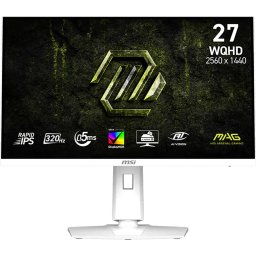 MSI MAG 274QRFW X32 Gaming Monitor, 27" 320Hz, WQHD (2560x1440) 16:9, Rapid IPS Anti-glare, 0.5ms, 300nits, 1000:1, 178/178