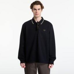 Суитшърт FRED PERRY Tipped Collared Sweatshirt Black L