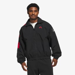 Яке adidas Anthony Edwards Foundation Track Jacket Black/ Pure Ruby S